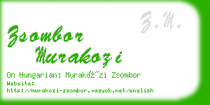 zsombor murakozi business card